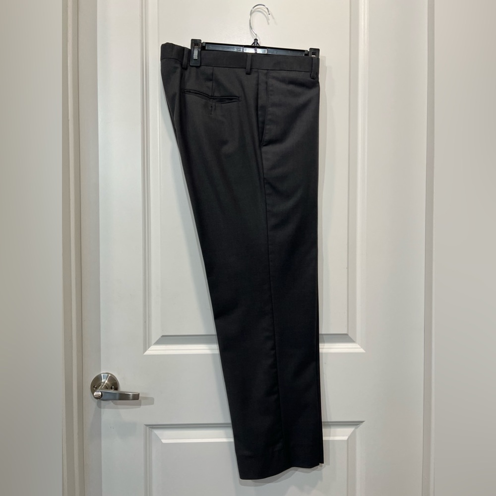 Angelo Rossi Performance Stretch Micro-Tech Hand Tailored Dress Pants